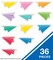 Carson Dellosa Happy Place 36-Piece Paper Airplane Cutouts, Colorful Planes for Bulletin Board, Back to School Decorations, Party, and Classroom Decor
